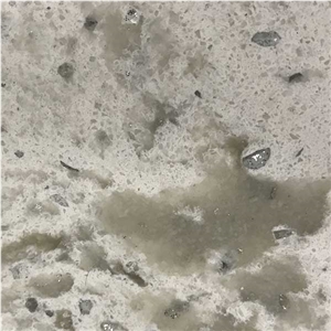 Veined Quartz Slab Ot 0702 for Kitchen and Vanity