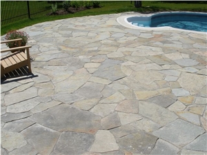 Brunswick Antique Gray Random Flagstone Brunswick Antique Gray Random Flagstone