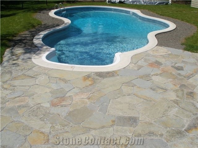 Brunswick Antique Gray Random Flagstone