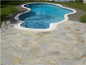 Brunswick Antique Gray Random Flagstone