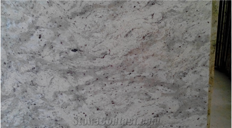 Andromeda White Granite Polished Big Slabs Sri Lanka