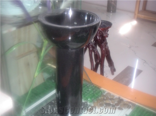 Black Galaxy Granite Basins, Oval Sinks, Bathroom Sinks , Wash Basins, Round Basins