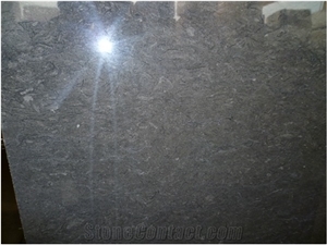 French Black Granite Polished Carborundum Saw Big Slabs