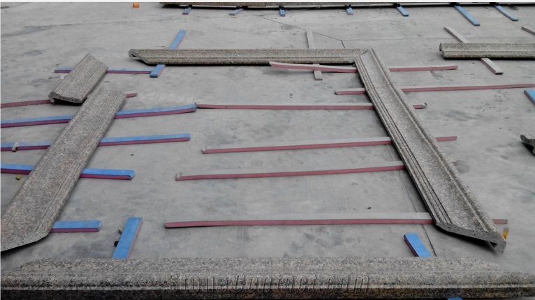 Gold Mary Granite Door/Windows Frame Surround
