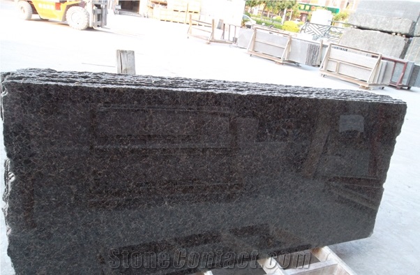 Imperial Brown Granite Polished Half Slabs & Tiles, Brazil Brown Granite