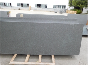 India Black Granite Half Slabs Polished,Water-Jet