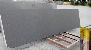 India Black Granite Half Slabs Polished,Water-Jet