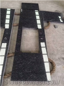 Iron Grey Granite Polished Kitchen Countertop