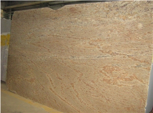 Ivory Gold Big Slabs, India Yellow Granite,Polished