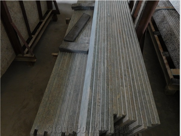 Jiangxi Ocean Green Granite Polished Kitchen Countertops,Kitchen Top,Bench Top,Worktop,Sharp Groove