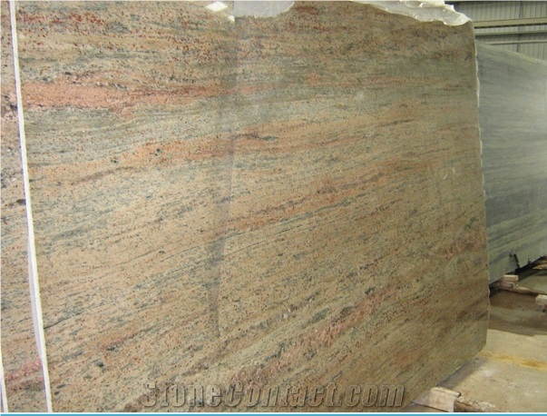 Mew Giallo Cecilia Granite Polished Big Slabs India