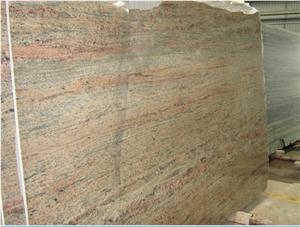 Mew Giallo Cecilia Granite Polished Big Slabs India