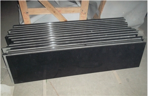 Mongolia Black Countertops, Black Granite Kitchen Countertops,Polished
