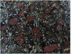 Night Rose Granite Polished Big Slabs, China Black Granite Night Rose Granite Polished Big Slabs, China Black Granite