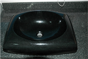Shanxi Black Granite Sinks, Wash Basins