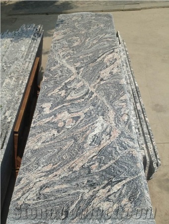 The Waves Of Sand Granite Polished Half Slabs