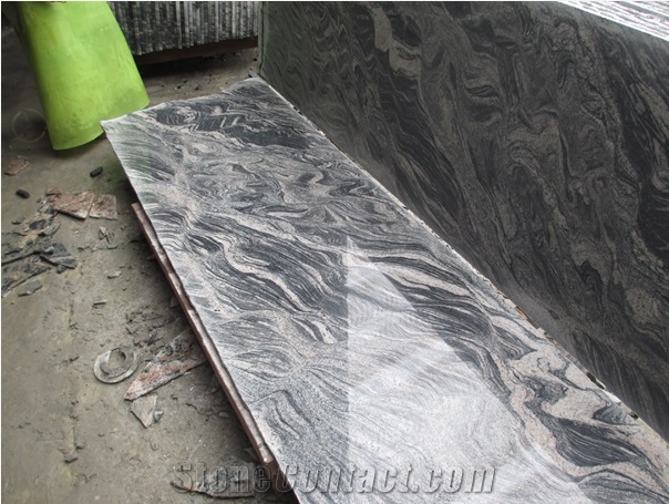 The Waves Of Sand Granite Polished Half Slabs