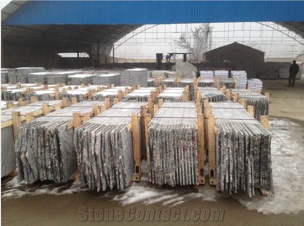 The Waves Of Sand Granite Polished Half Slabs