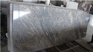 The Waves Of Sand Granite Polished Kitchen Countertops