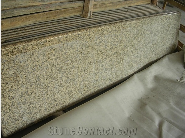 Tiger Skin Yellow Granite Kitchen Countertops,Polished