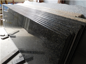 Verde Ubatuba Granite Polished Kitchen Countertops
