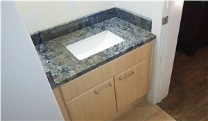 Blue Bahia Bathroom Top