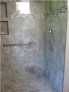 Shower Renovation Project, Ceramic Wall and Floor Covering