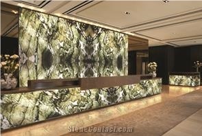 Alexandrita Quartzite Slabs, Brazil Green Quartzite