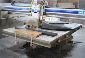 Custom Fabricated Blue Stone Tops