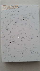 F-102 White Galaxy Quartz Stone