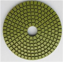 100mm 125mm 3" 4" 5" Wet Diamond Polishing Pads for Granite Marble Stone