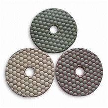 100mm 125mm 3" 4" 5" Wet Diamond Polishing Pads for Granite Marble Stone