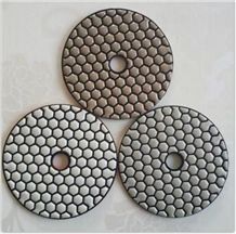 3" 4" 5" Diamond Dry Polishing Pad for Granite Marble Stone