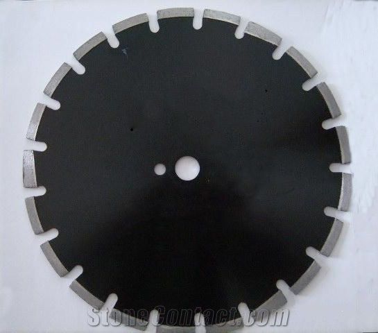 350mm 400mm 14" 16" Laser Welded Diamond Asphalt Blade / Asphalt Cutting Blade