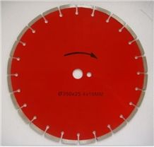 350mm 400mm 14" 16" Laser Welded Diamond Asphalt Blade / Asphalt Cutting Blade