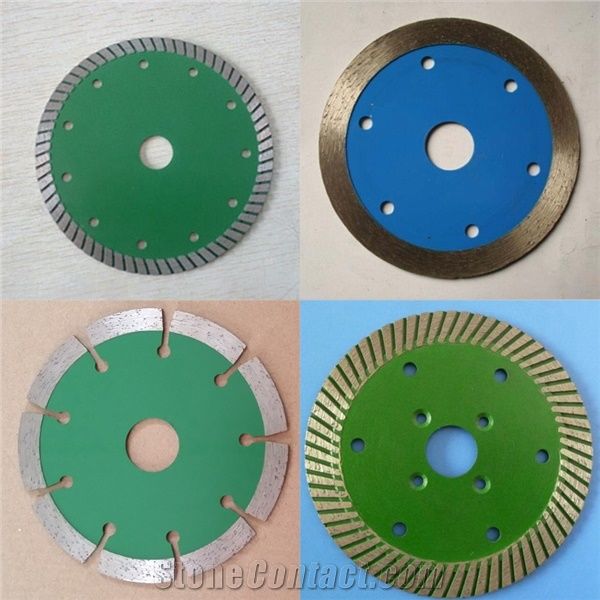 4" 4.5" 5" 6" 7" Sintered Diamond Turbo Diamond Cutting Wheel for Granite Marble Stone Concrete