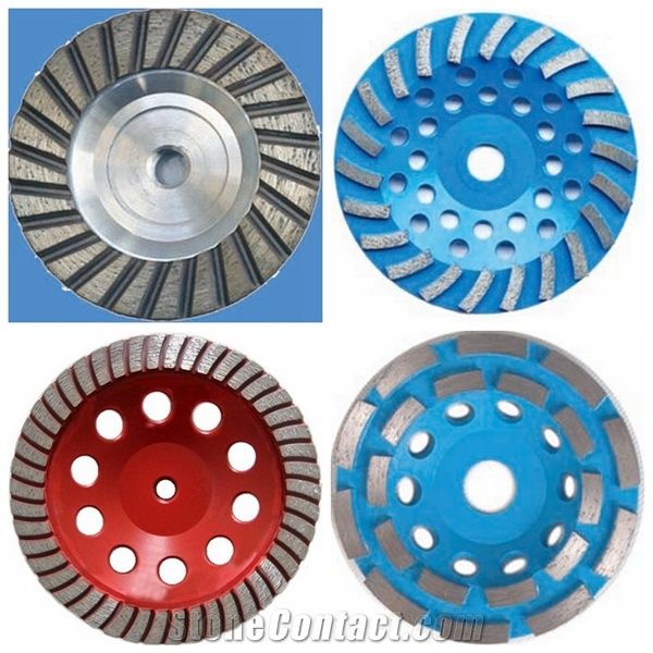 Sintered or Welded Diamond Cup Grinding Wheel for Granite Stone Concrete