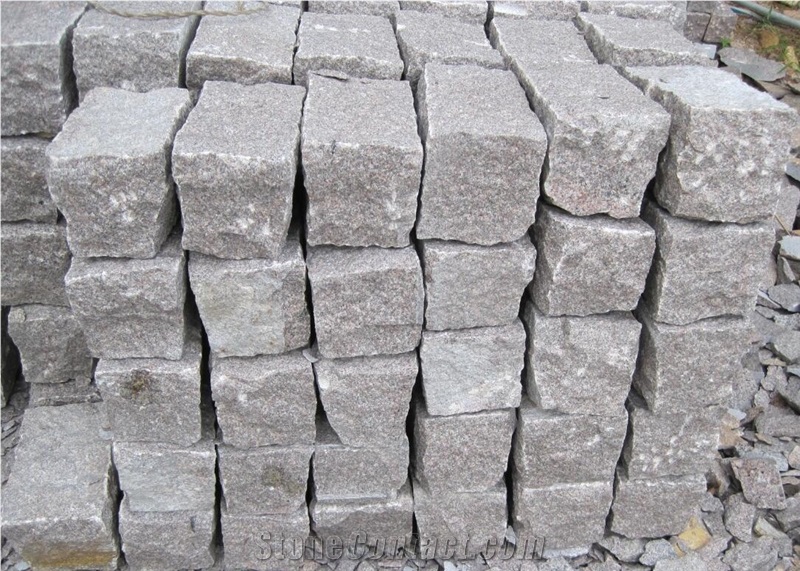G354 Granite Natural Split, China Brown Granite Tiles, Flamed, Bush Hammered, Chiseled, Kerb, Kerbstones, Curbs, Curbstone, Steps, Boulders, Side Stones, Pool Coping, Paving Sets