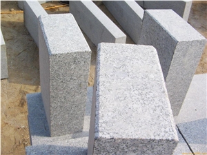 Wulian Shanqian Grey Granite,China Grey Granite Tiles, Flamed, Bush Hammered, Chiseled, Kerb, Kerbstones, Curbs, Curbstone, Paving Sets, Steps, Boulders, Side Stones, Pool Coping