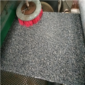 Baoshan Grey Granite Tile Slab Polished Surface G714 Granite Tile Slab