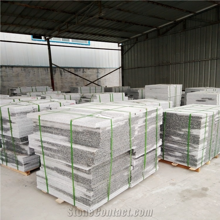 Baoshan Grey Granite Tile Slab Polished Surface G714 Granite Tile Slab