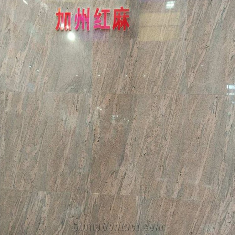 China Red Granite Polished California Red Dragon Granite Tiles & Slabs & Cut-To-Size for Floor Covering and Wall Cladding