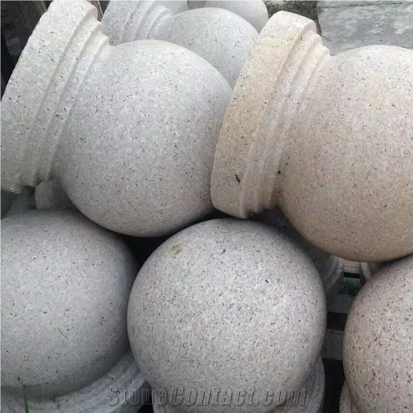 Red Granite Balls, Nature Stone Ball Stone Sphere