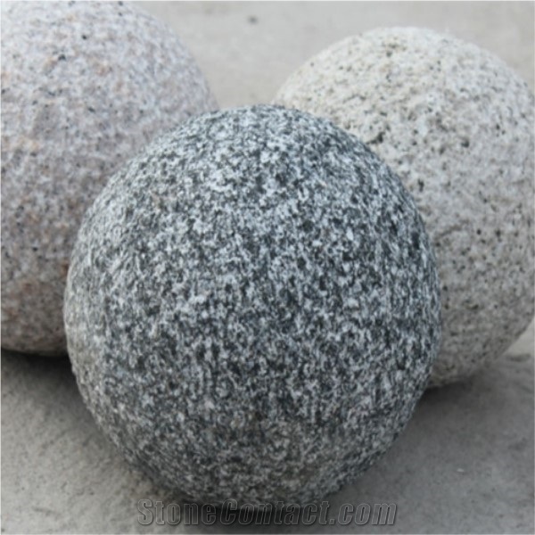 Red Granite Balls, Nature Stone Ball Stone Sphere