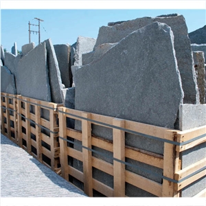 Polygonal Slabs Kavalas, Greece Grey Quartzite Slabs