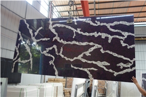 Calaccata Purple Quartz Stone Slabs Calaccata Purple Quartz Stone Slabs