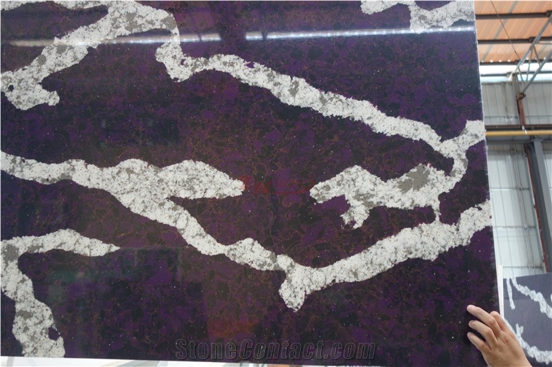 Calaccata Purple Quartz Stone Slabs
