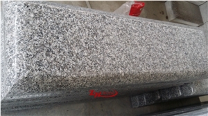 G623 China Crystal Grey Bianco Sardo Barry White Rosa Beta Polished Stairs & Steps