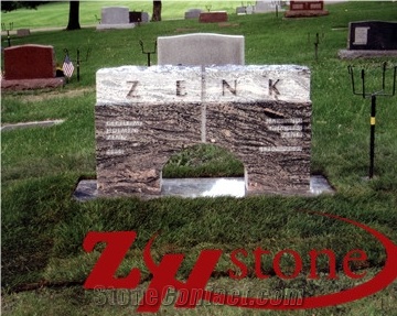 Good Quality Hand Craft Bible Book Shap Georgia Grey/ G603/ Sesame White Granite Tombstone Design/ Western Style Monuments/ Upright Monuments/ Headstones/ Monument Design