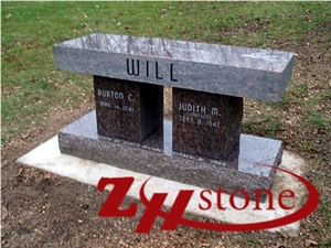 Good Quality Hand Craft Bible Book Shap Georgia Grey/ G603/ Sesame White Granite Tombstone Design/ Western Style Monuments/ Upright Monuments/ Headstones/ Monument Design